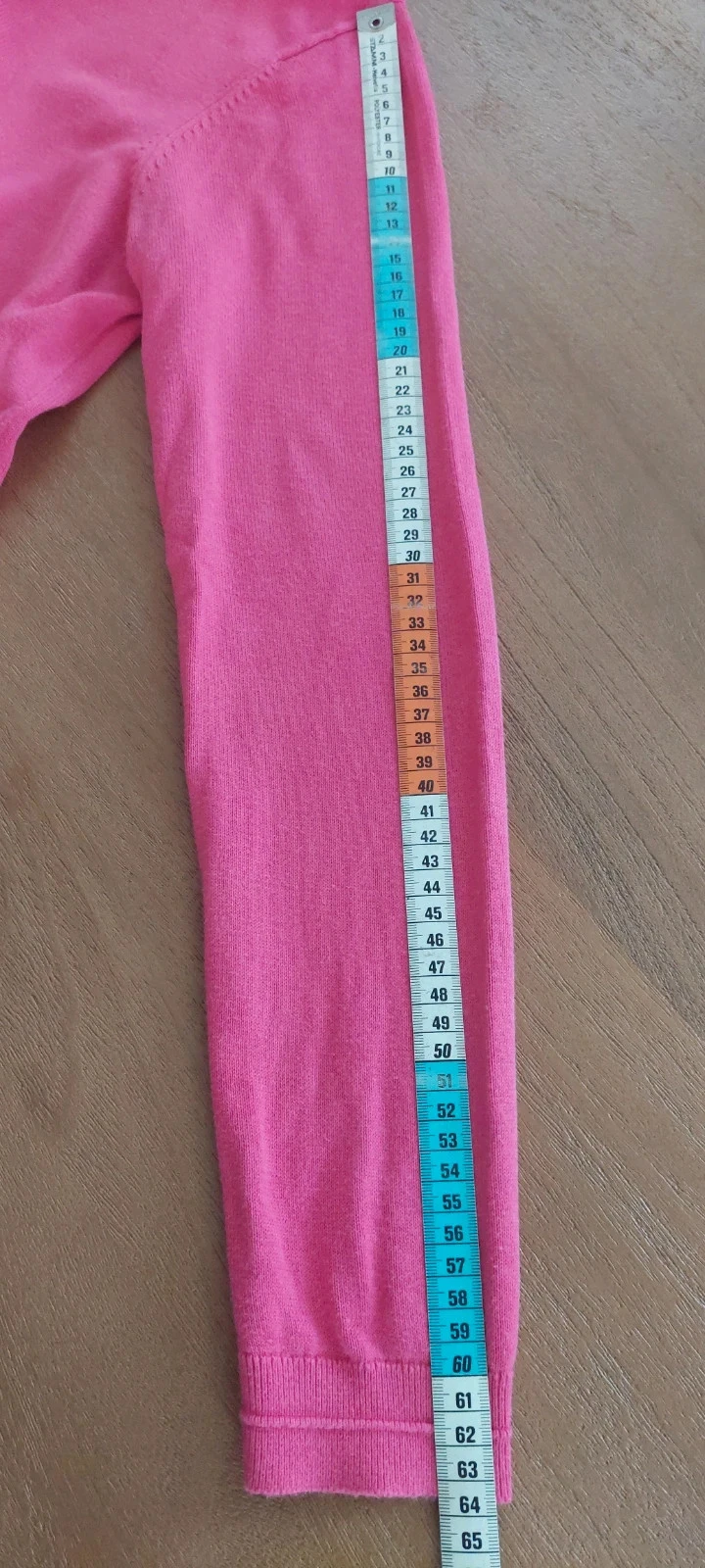 Pull fin en maille Esprit rose corail - Taille L (40) - Excellent état – photo 9